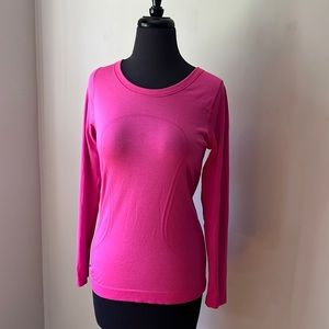 Lululemon Swiftly Tech Long Sleeves Size 4 Hot Pink
